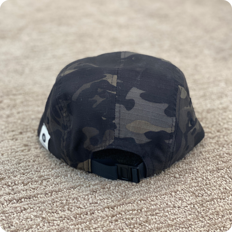 Camo 5 Panel Camper Hat - Iu Mien Baengh Orn