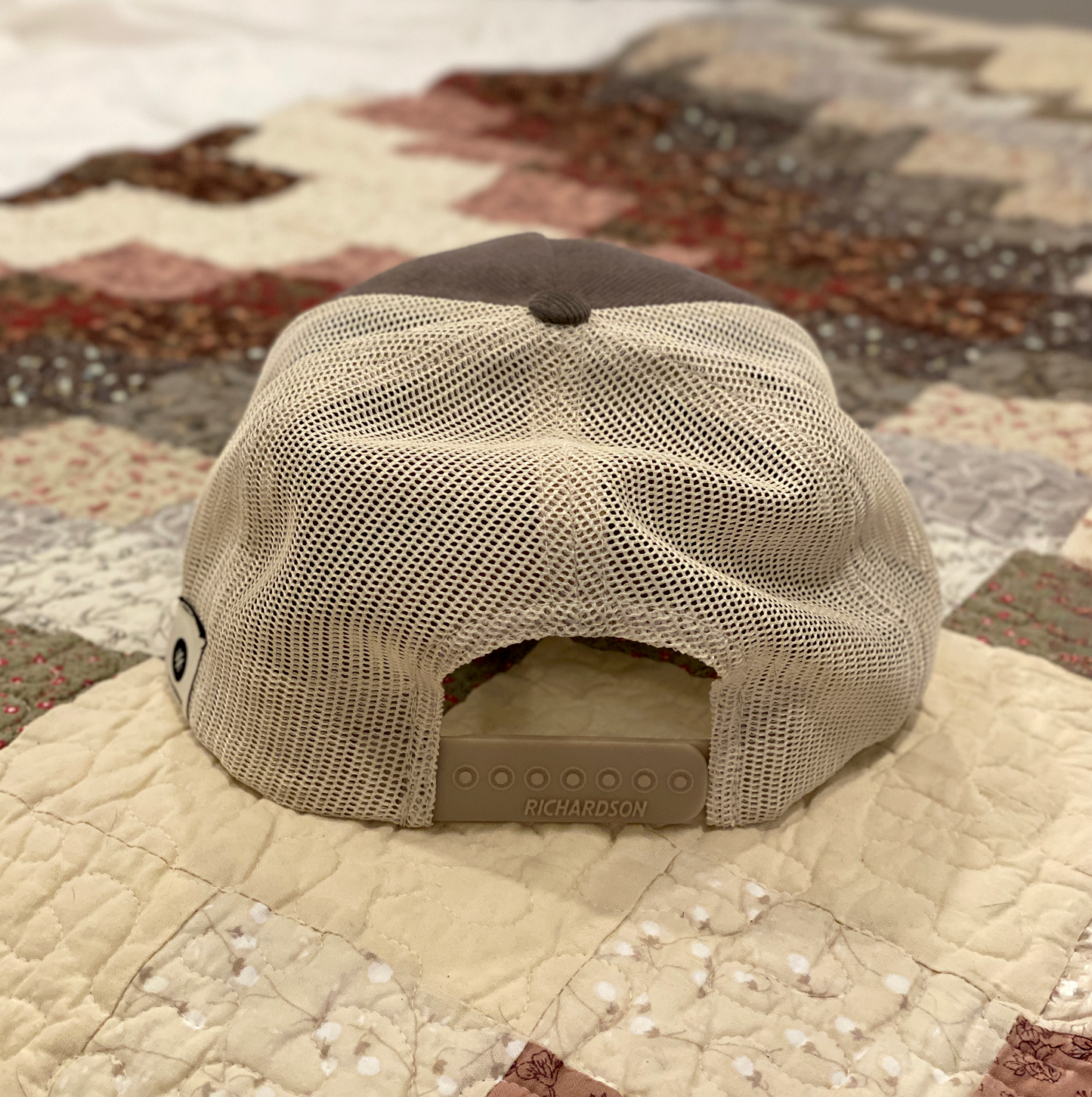 Brown Corduroy Cap - Iu Mien Baengh Orn