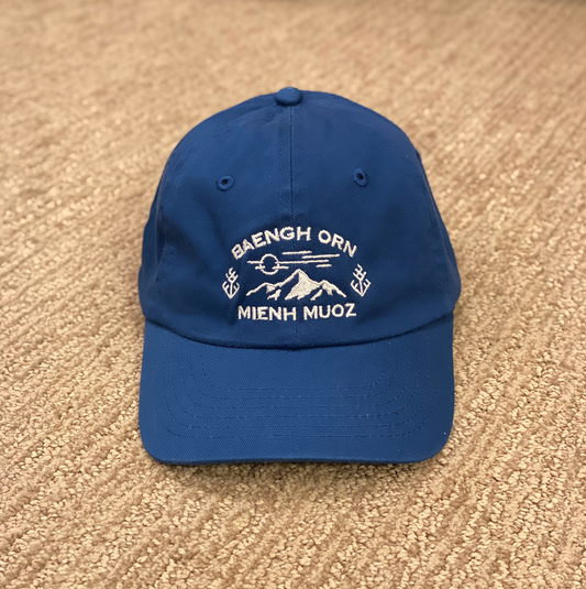 Blue Small Youth Baseball Cap - Iu Mien Baengh Orn