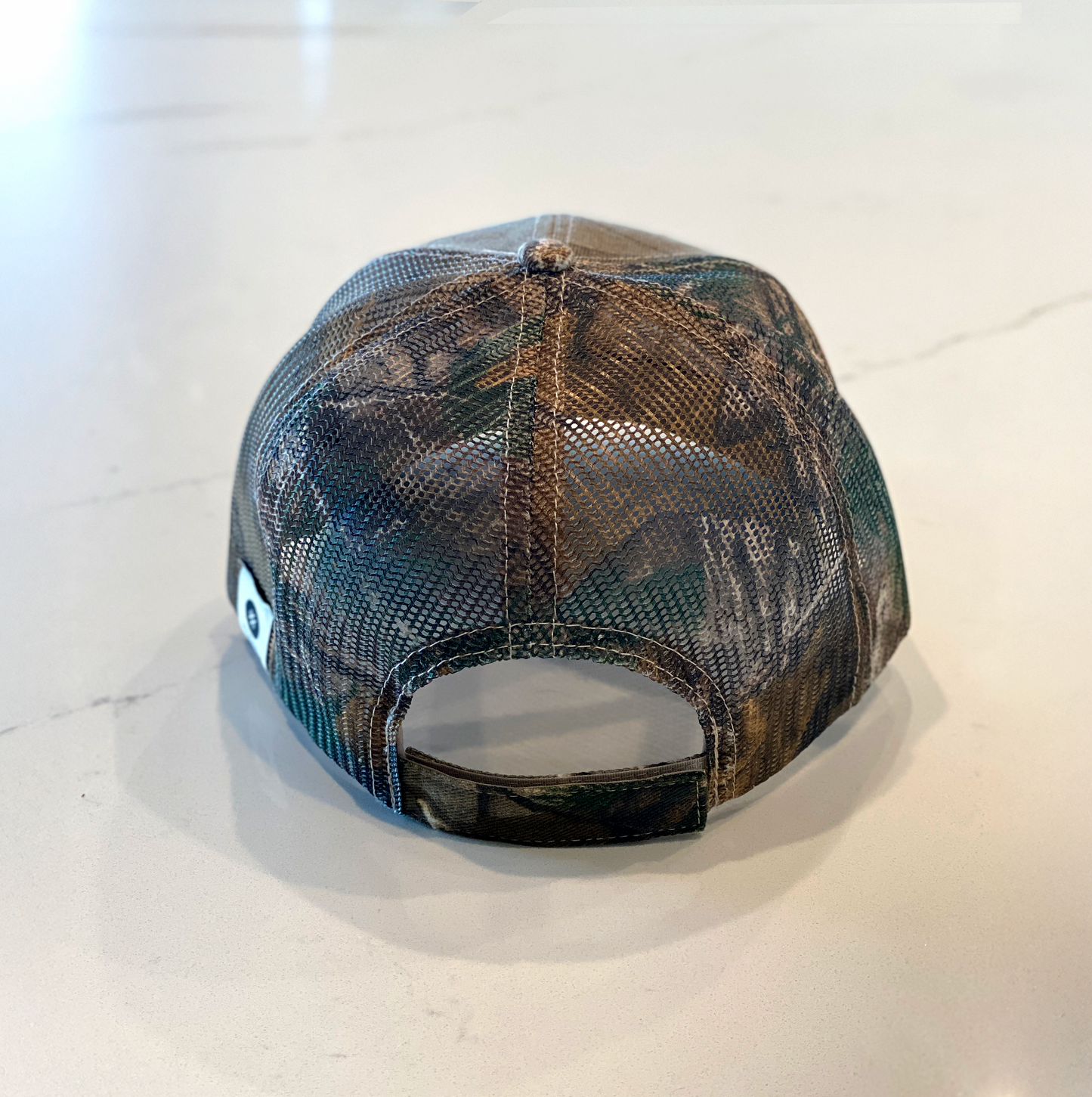 Realtree Full Camo Five Panel Retro Trucker Cap - Iu Mien Baengh Orn